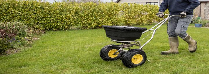 Fertilizers and amendments for healthy lawns.