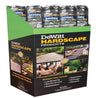 GeoGrid rolls in display box, showcasing landscaping applications.

