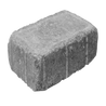 Gray rectangular paving stone, textured surface.
