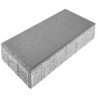Gray rectangular paving stone, 12x24 inches, textured surface.
