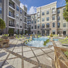 City Stone Square pavers: 12x12, 60mm, creating elegant poolside patio designs.
