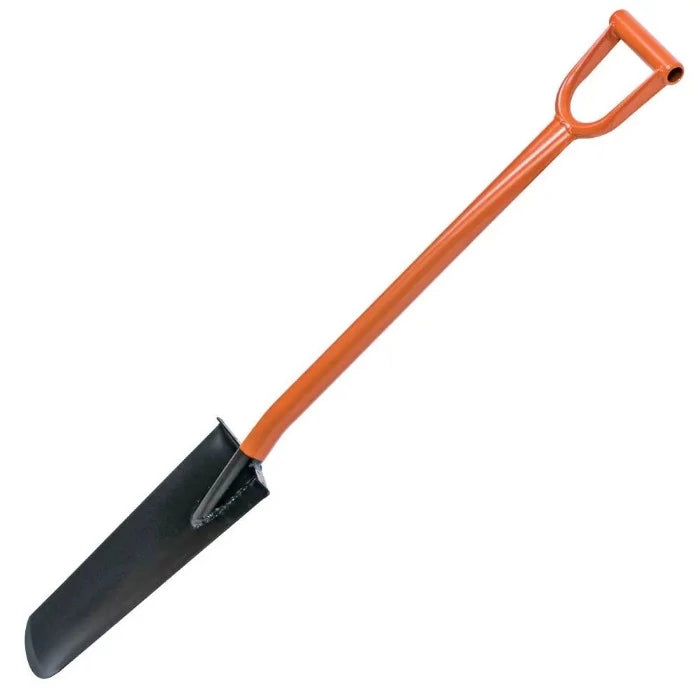 30" All Steel Drain Spade with D-Grip Handle