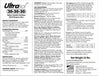 Water-soluble fertilizer label; 20-20-20 blend;  application instructions & crop recommendations included.
