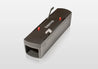 TopSnap mouse trap: humane, easy-to-use, dark gray plastic design.

