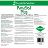 Liquified sea plant extract label, 0-2-2 formula, details application guidelines and safety precautions.
