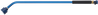 Blue aluminum 30-inch watering wand with comfortable grip.

