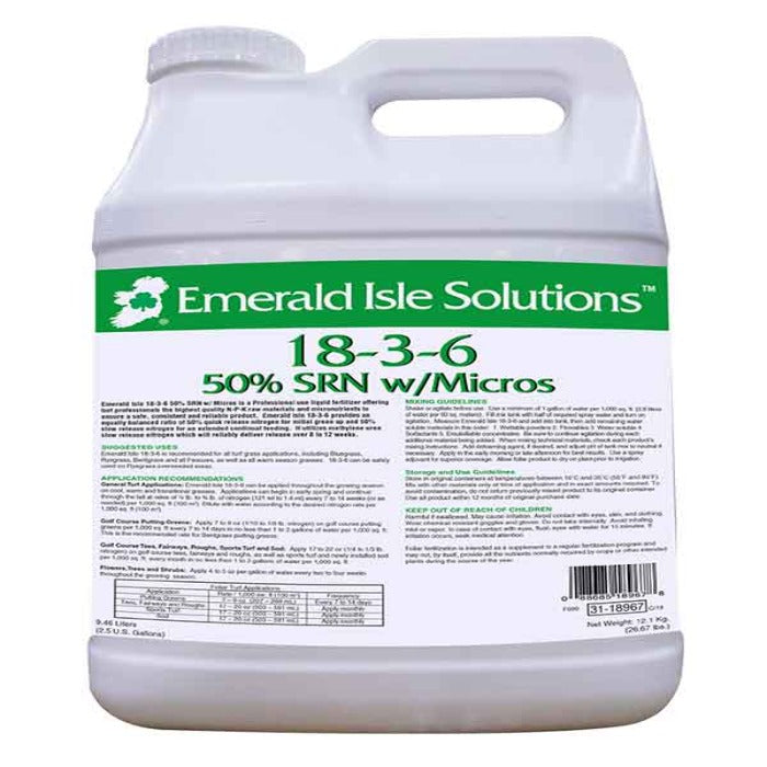 Emerald Isle 18-3-6 50% Slow Release N w/ Micros