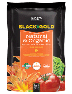 Black Gold Natural & Organic Potting Mix 1.5 Cubic Foot