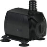 Little Giant Magnetic Drive Pond Pump: black, suction cup feet
