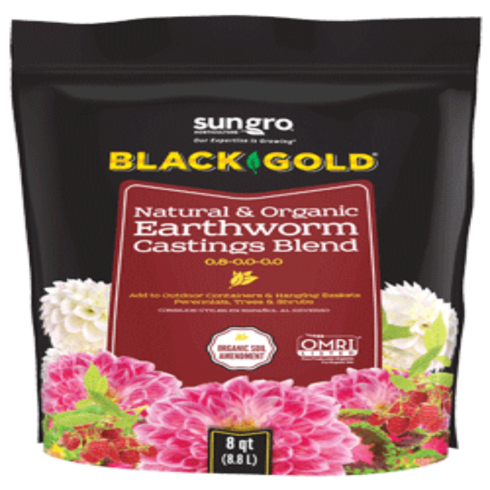 Black Gold Natural & Organic Earthworm Castings