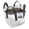 DeWitt FIBCs bulk container bag filled with gravel; durable, reusable, and easy to handle.
