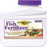 16-ounce bottle of hydrolyzed fish fertilizer; 2-4-0 ratio, deodorized, shows assorted produce.
