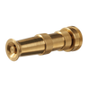 Dramm Heavy Duty Brass Adjustable Hose Nozzle: Durable brass construction, adjustable spray patterns for versatile watering.
