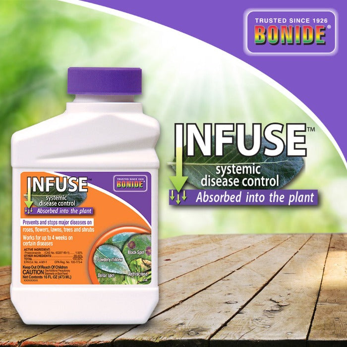Bonide Infuse Systemic Plant Fungicide Concentrate