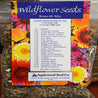 Applewood Seed Co. Knee-Hi Mix wildflower seeds: 5 oz, 1000 sq ft coverage, 6-24" tall annuals & perennials.
