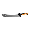 24-inch machete with comfortable, ergonomic grip.
