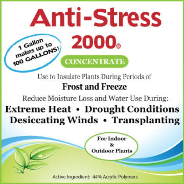 Plant protectant concentrate label; shields against frost, freeze, heat, drought, and wind.

