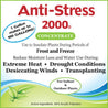 Plant protectant concentrate label; shields against frost, freeze, heat, drought, and wind.
