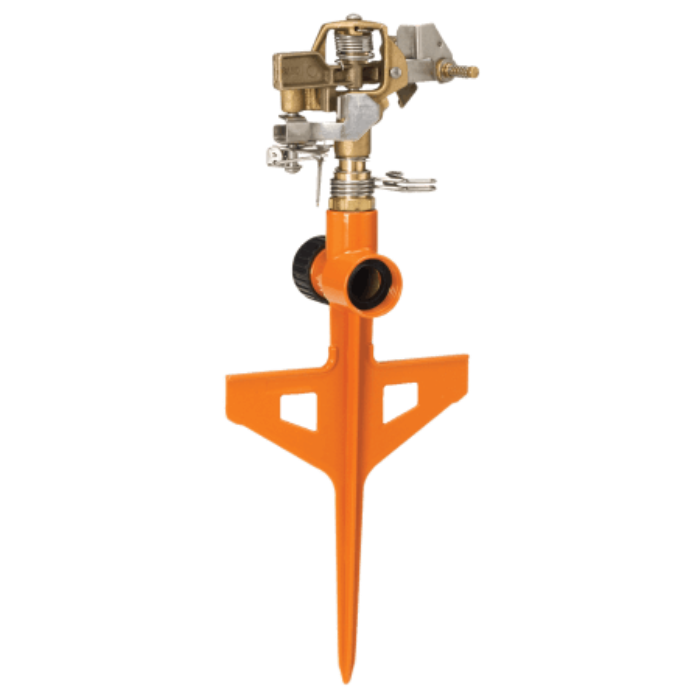 Dramm Colorstorm Impulse Stake Sprinkler Orange - Image 2