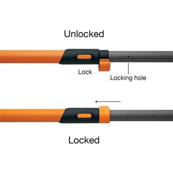 Fiskars 7 16' Chain Drive Extendable Pole Saw & Pruner