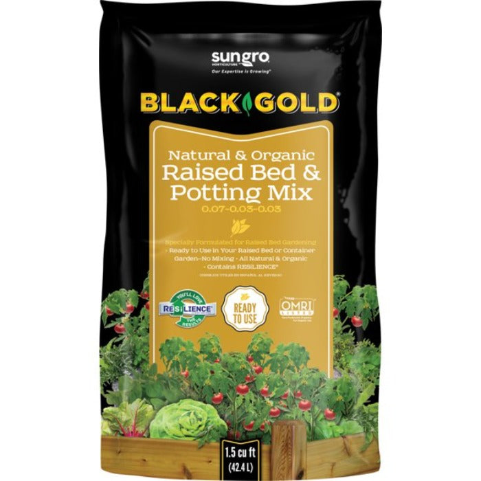 Black Gold Natural & Organic Raised Bed Mix