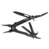 Gerber Center Drive Multi-Tool: Black, lightweight, multi-function tool with pliers, knife, and saw.
