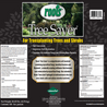Tree Saver soil inoculant product label: details application, ingredients (mycorrhizal fungi, beneficial bacteria), and use for transplanting trees & shrubs.
