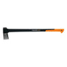 Fiskars X27® 36" splitting axe with durable fiberglass handle
