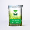 Triple Star Perennial Ryegrass Blend, 3lb bag from Vitality Seed, covers up to XXXX sq ft.
