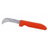 Zenport 3-inch Sod Knife with orange handle and curved blade for landscaping.
