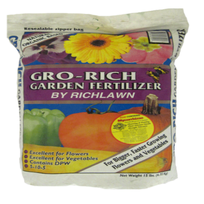 Gro-Rich Garden Fertilizer 5-10-5
