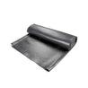 Rolled dark gray EPDM pond liner, thick & durable material for water features.
