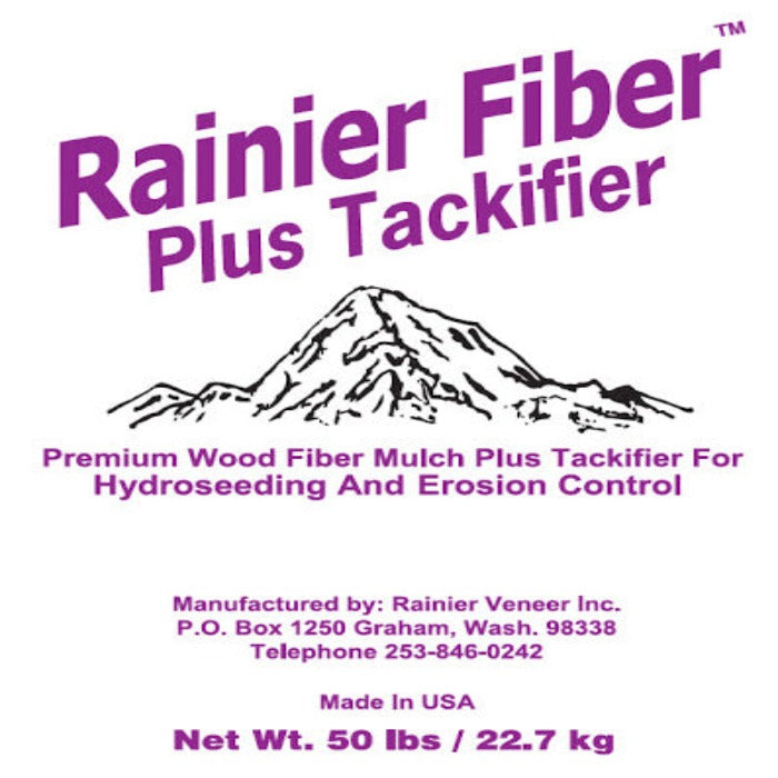 Rainier Wood Fiber Hydromulch w/ Tackifier