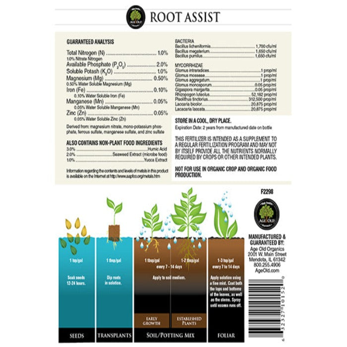 Age Old Root Assist 1-2-1