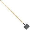 Corona Scraper/Chopper with wood handle and textured metal blade for efficient scraping and chopping.
